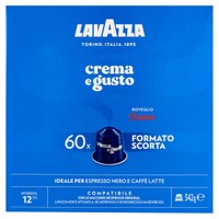 60 Capsule Caffe' Crema E Gusto Classico Sistema Nespresso