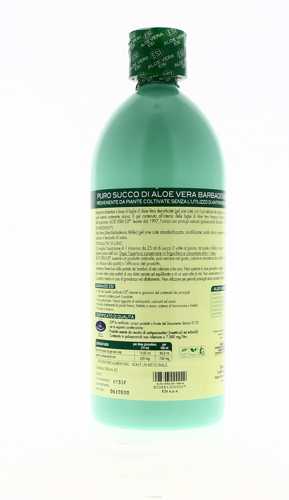 Aloe Vera Succo Esi Flacone - Foto 2