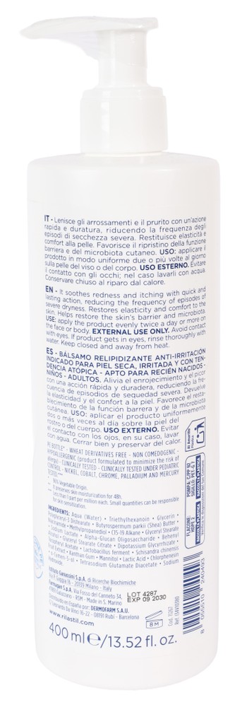 Balsamo Relipidante Antirritazione Rilastil - Foto 2