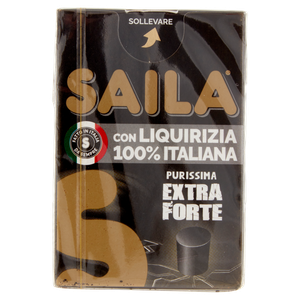 Caramelle Alla Liquirizia Extra Forte Senza Zucchero 2x36g Saila - Foto 3