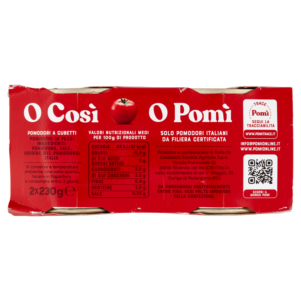 Pomodori A Cubetti 2x230g Pomi' - Foto 3