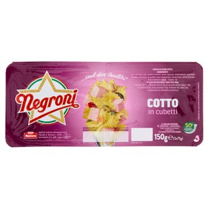 Cubetti Prosciutto Cotto Negroni - Foto 1
