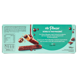 Roll Wafer Plaisir Chocolate Cioccolato Al Latte E Crema Al Cacao Lago - Foto 3