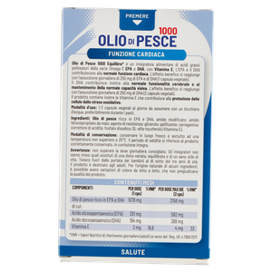Olio Di Pesce 1000 Equilibra 60 Capsule - Foto 3