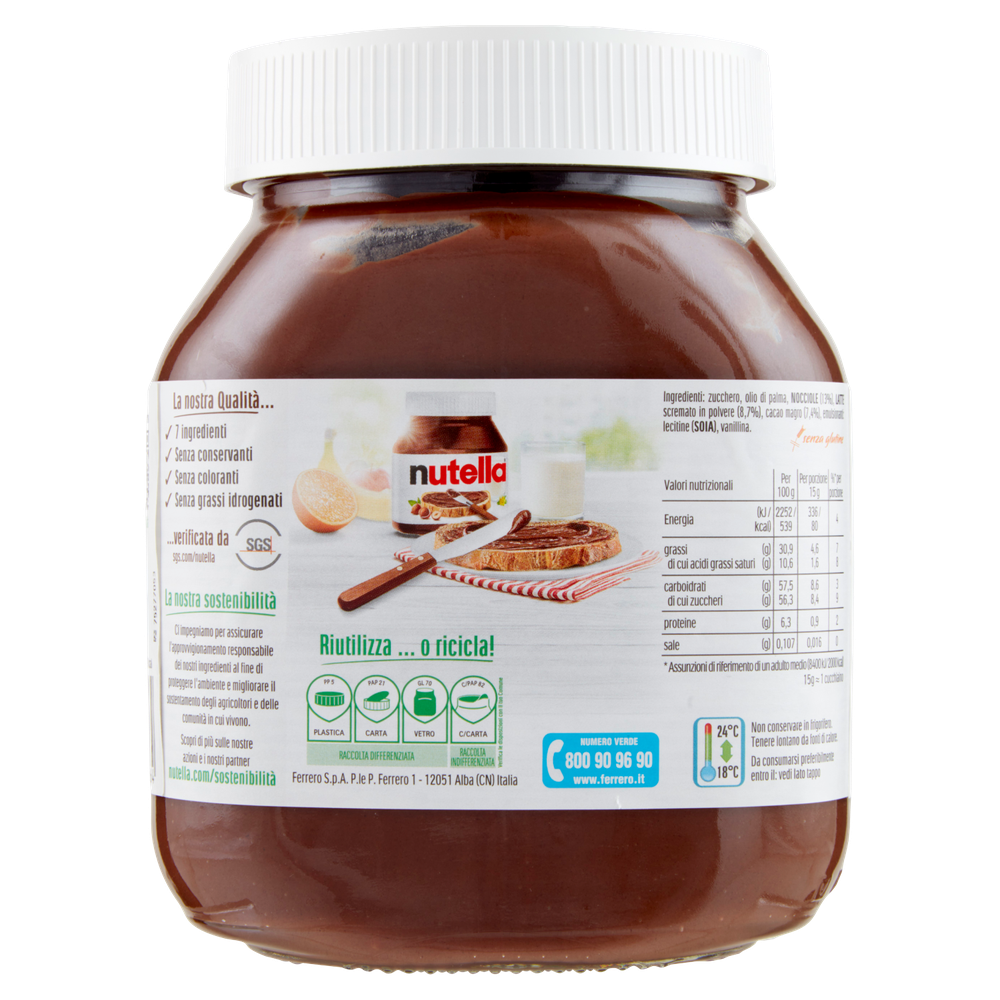 Crema Spalmabile Con Nocciole E Cacao Nutella - Foto 3
