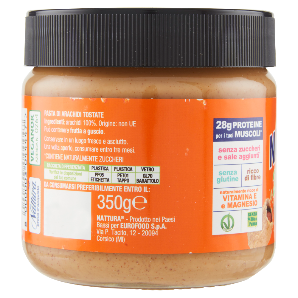 Burro Di Arachidi 100% Protein Nattura Sport - Foto 2