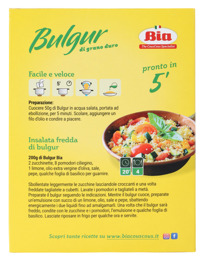 Bulgur Di Grano Duro Bia - Foto 3