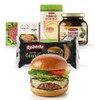 Hamburger di Vitello x 2, con Scamorza e Zucchine sott'Olio