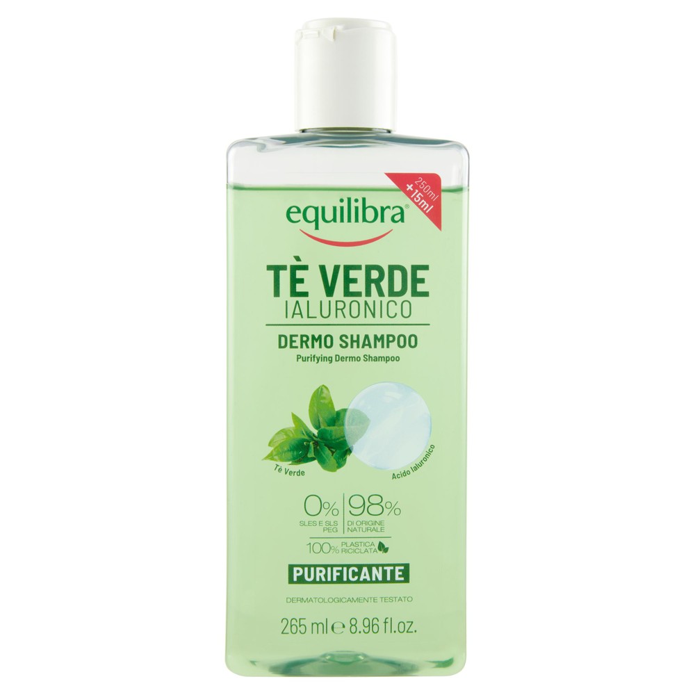Shampoo Te' Verde Ialuronico Equilibra - Foto 1