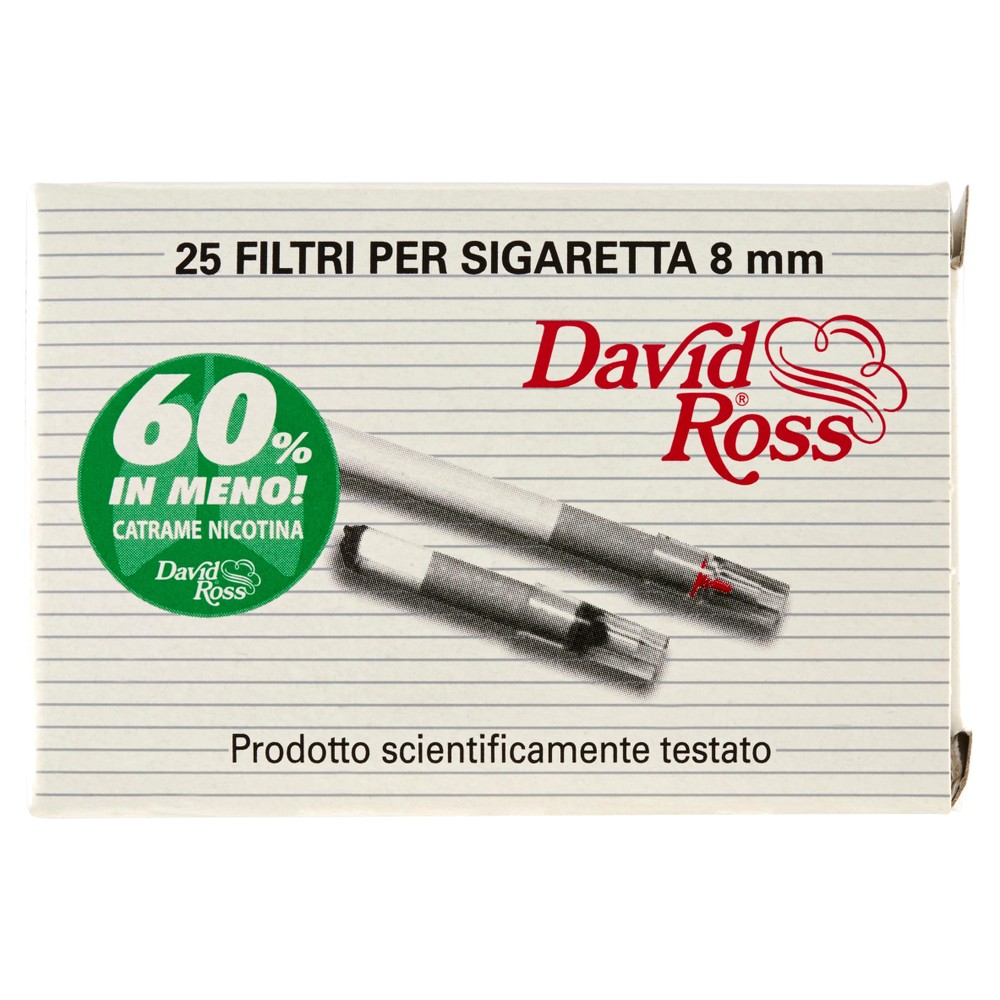 Filtri X Sigaretta David Ross - Foto 1