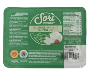 Mozzarella Di Bufala Campana Dop Ovoline Sori' - Foto 1