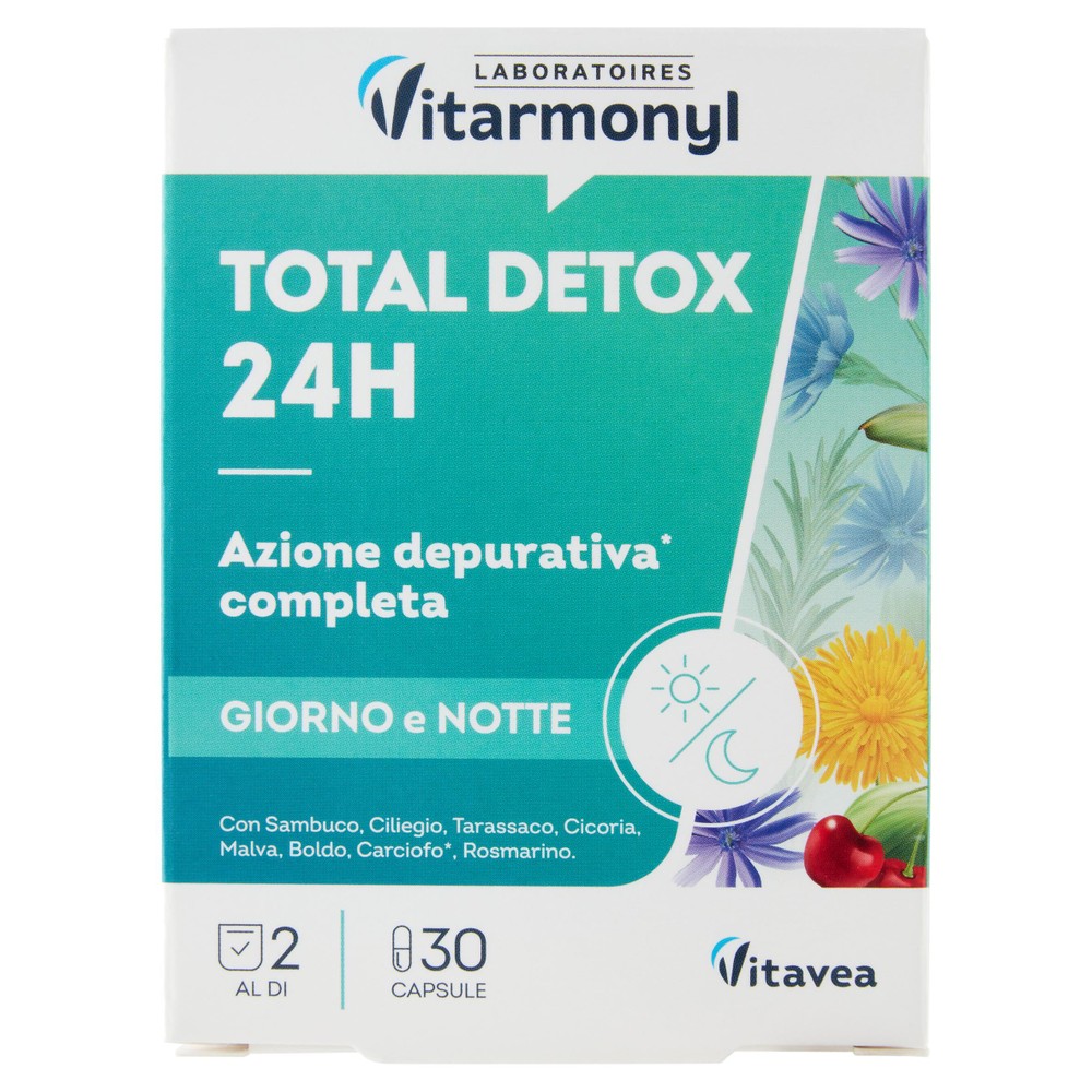 Total Detox Vitarmonyl 30 Compresse - Foto 1