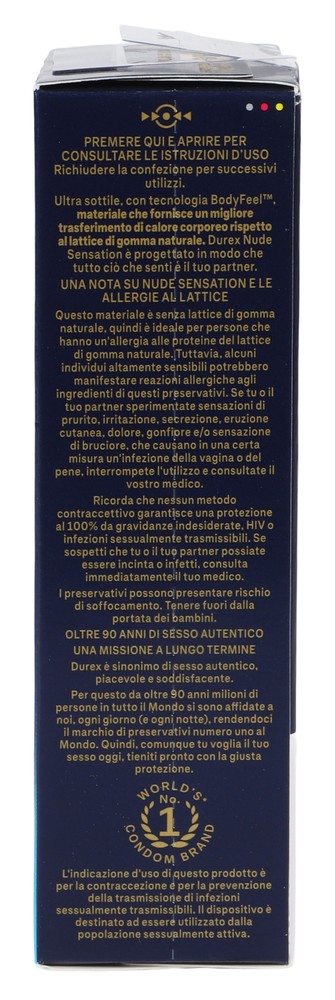 Nude Sensation XL Durex Pz10 - Foto 2