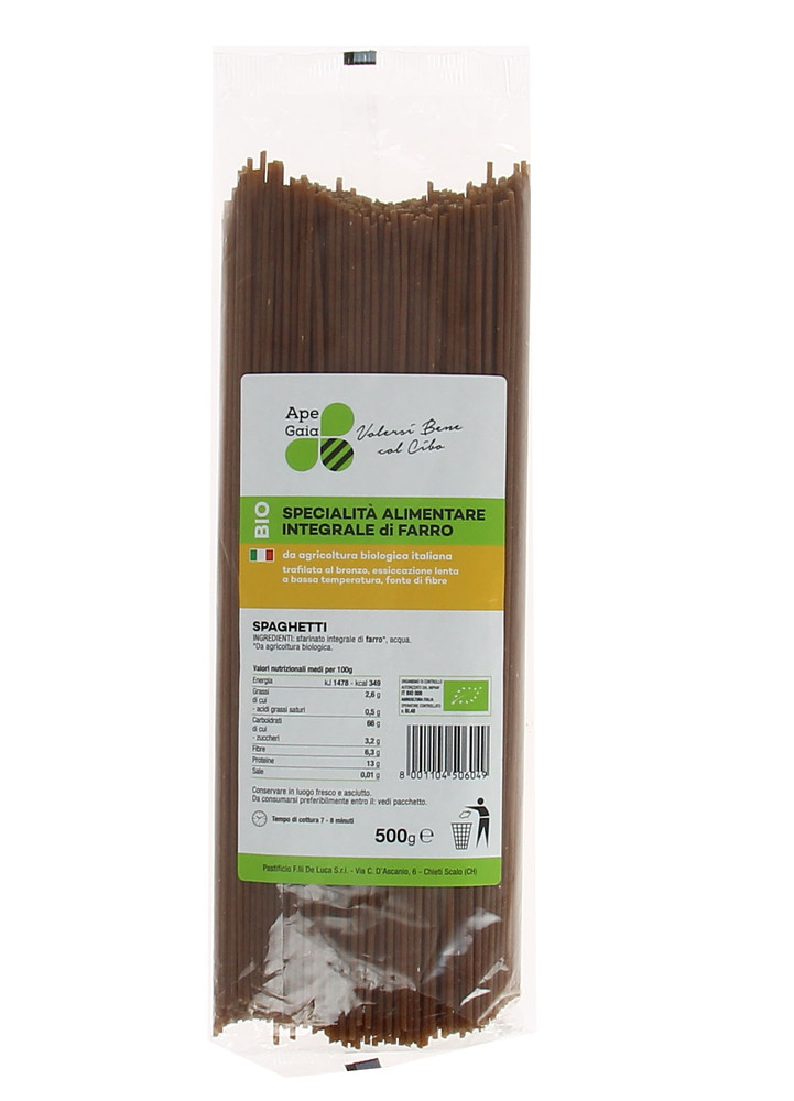 Spaghetti Al Farro Ape Gaia