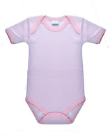Body Neonata Mezza Manica 9 / 12 Rigato Rosa Intimamii Body Neonata Mezza Manica 9 / 12 Rigato Rosa Intimamii