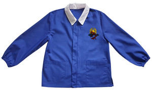 Casacca Scuola Bambino Con Cerniera 6 Anni Bluette Ricamo Spiderman - Foto 1