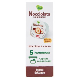 Crema Spalmabile Nocciolata Bio Con Cacao 5x20g Rigoni Di Asiago - Foto 1
