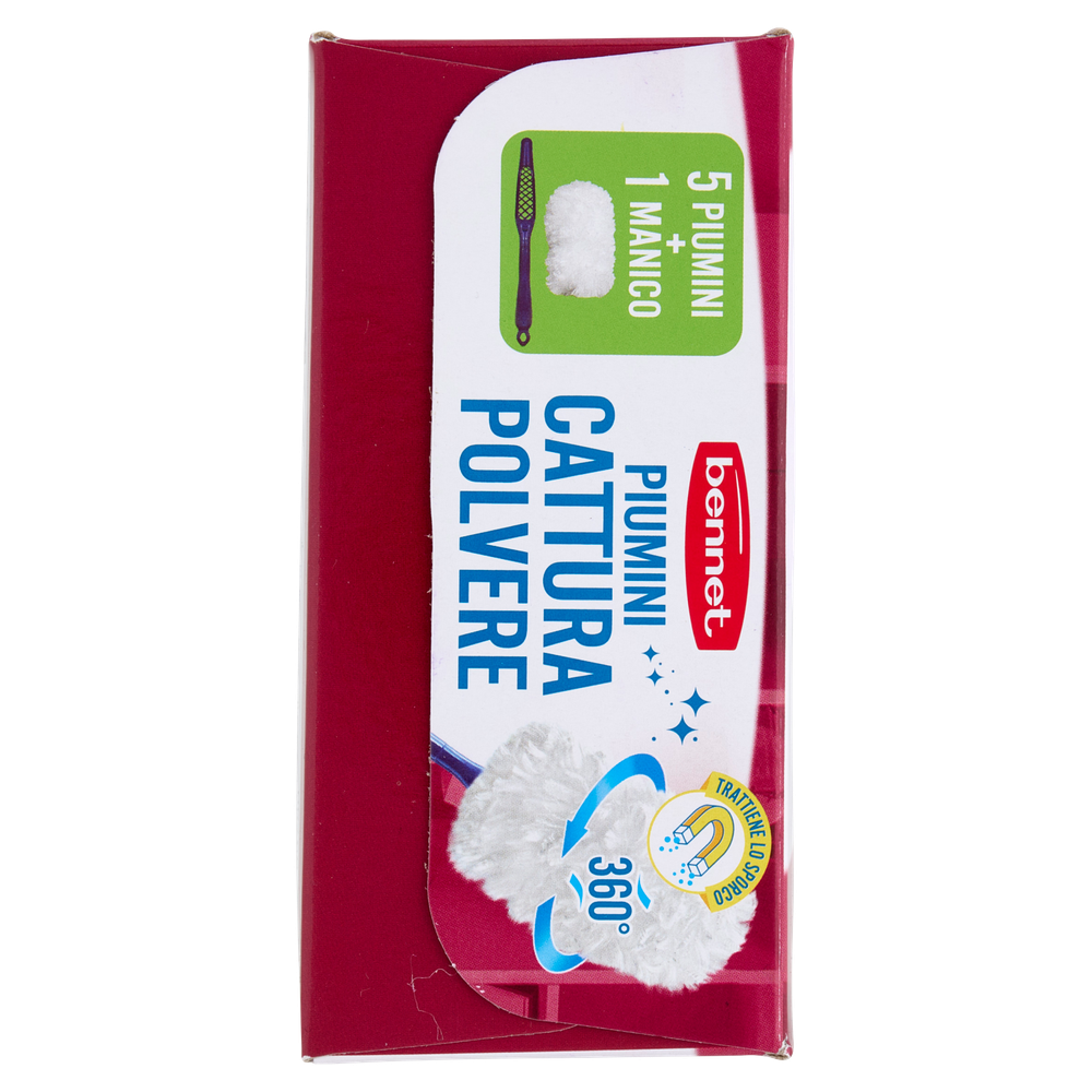 Piumini Catturapolvere 5 Piumini + 1 Manico Bennet - Foto 2