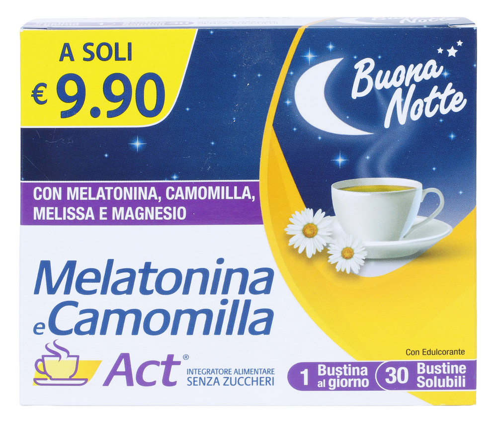 Melatonina E Camomilla Act Bustine Solubili - Foto 1