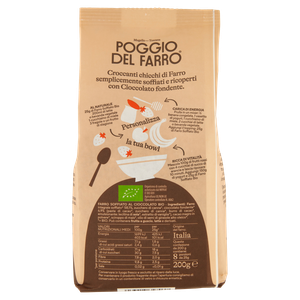 Cereali Di Farro Soffiato Bio Al Cioccolato Poggio Del Farro - Foto 3