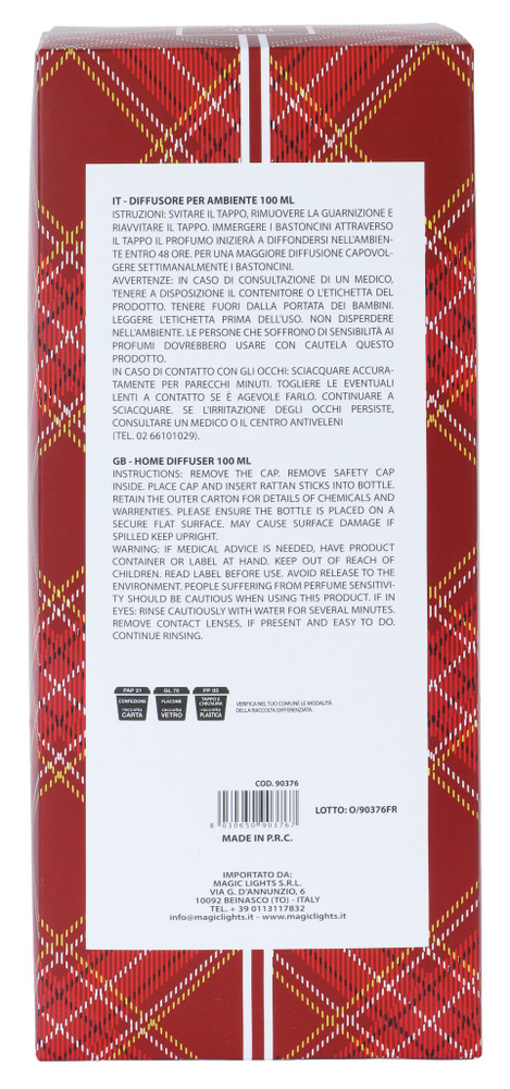 Diffusore Con Albero 100 Ml Frutti Rossi - Foto 3