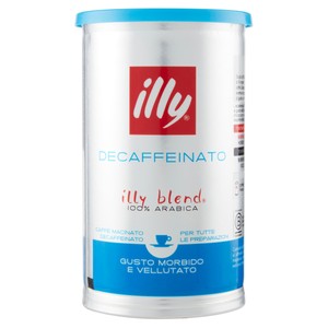Caffe' 100% Arabica Decaffeinato Macinato Per Moka Illy