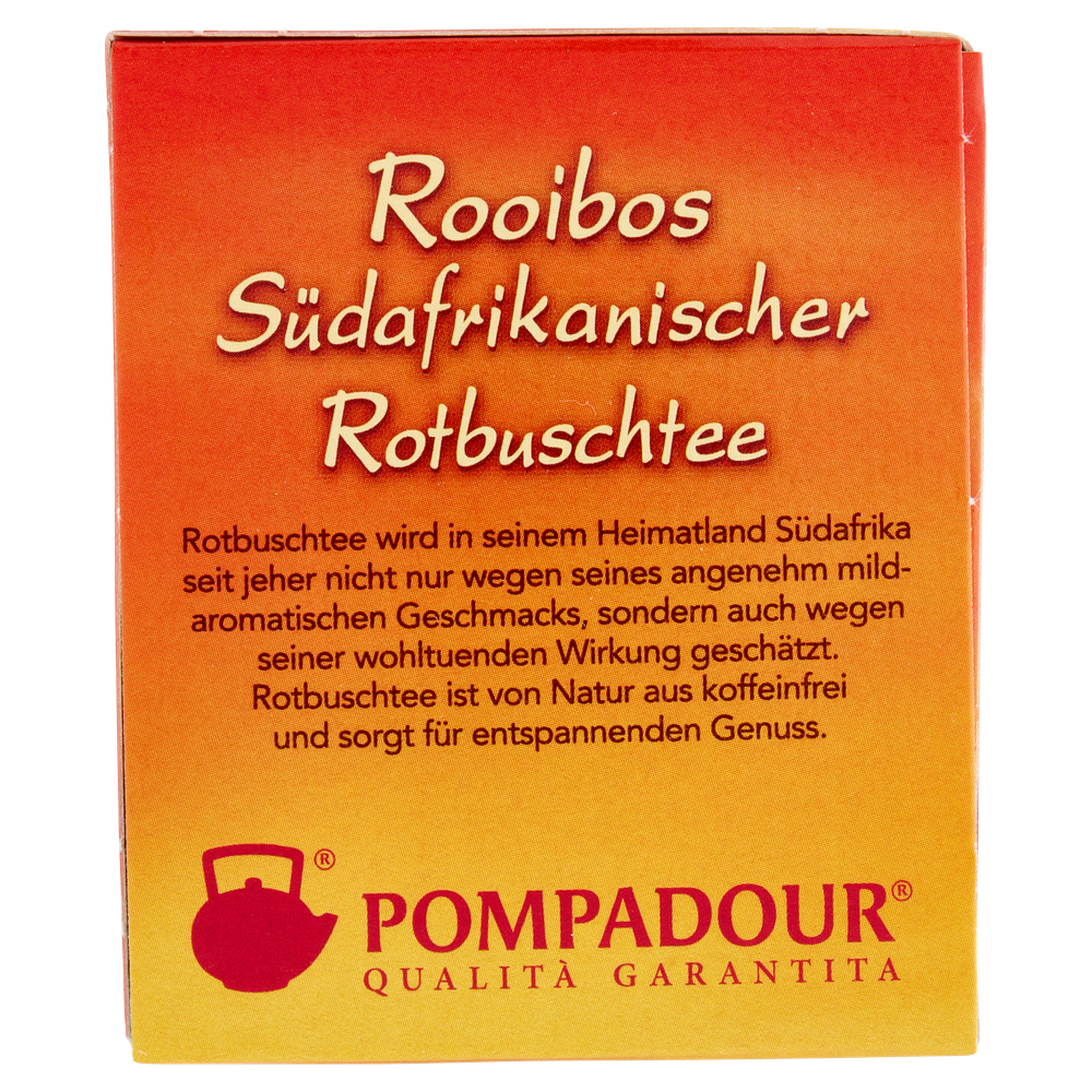 Infuso Rosso Rooibos Pompadour, Conf. 20 Filtri - Foto 2