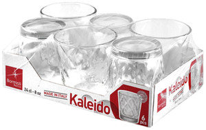 6 Bicchieri Kaleido Acqua