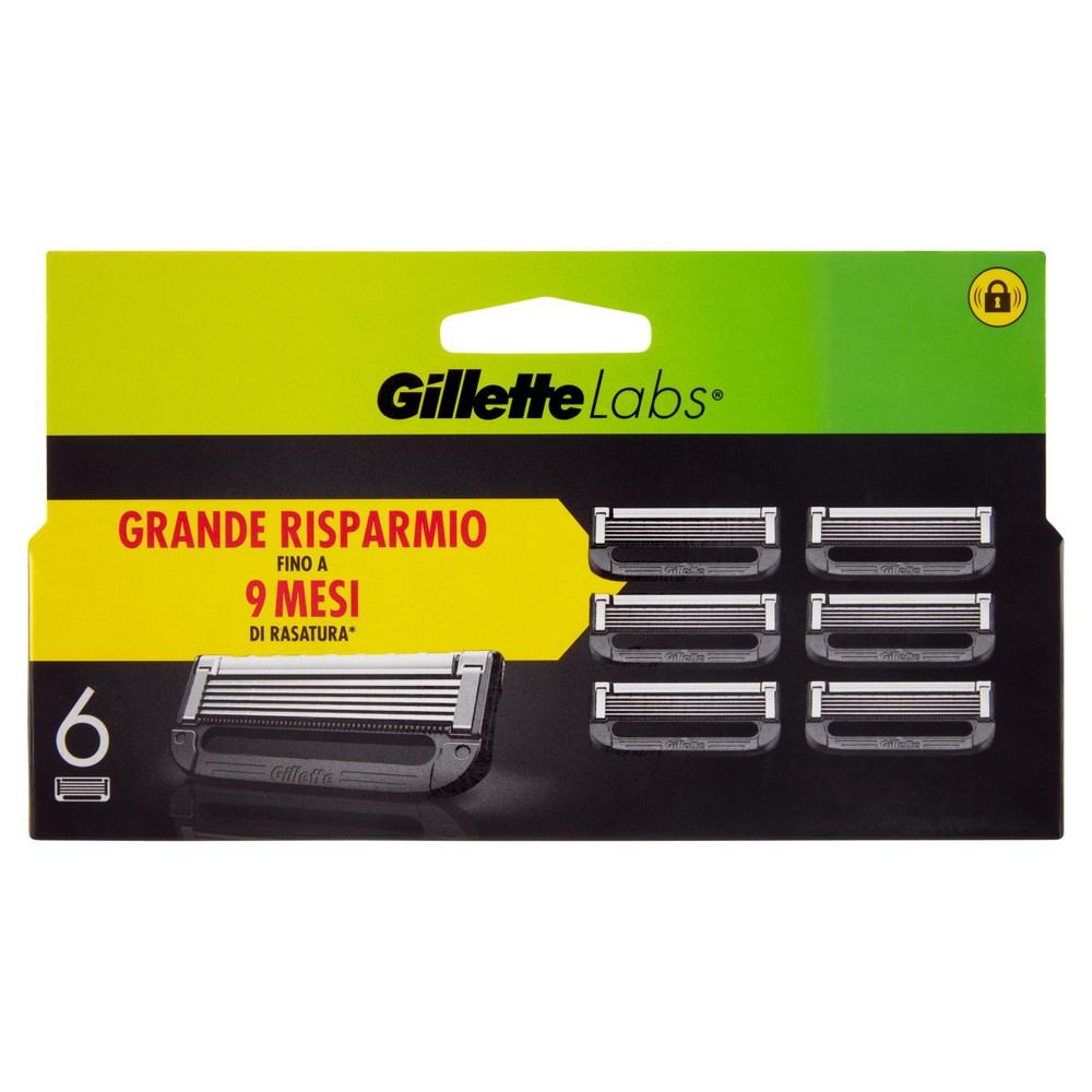 Ricarica Lame Cabrio Labs Gillette Pz 6 - Foto 1