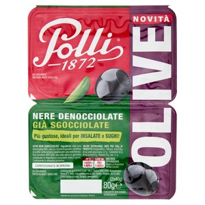 Olive Nere Denocciolate Gia' Sgocciolate Polli - Foto 1