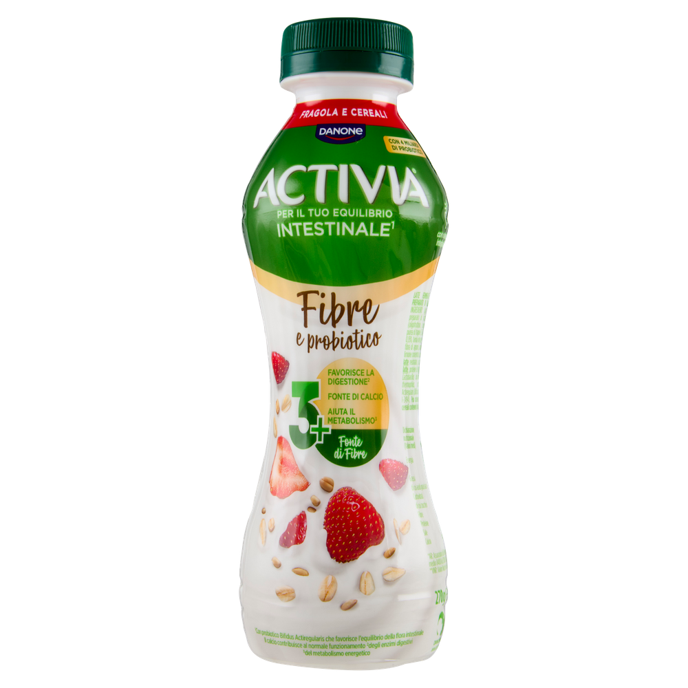 Activia Drink Fibre Fragola Cereali Danone - Foto 3