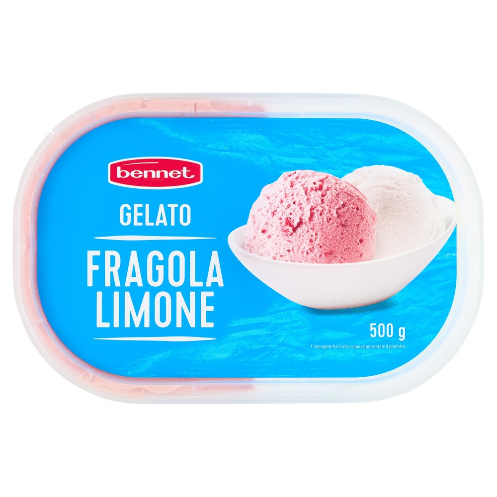 Vaschetta Gelato Fragola E Limone Bennet - Foto 1