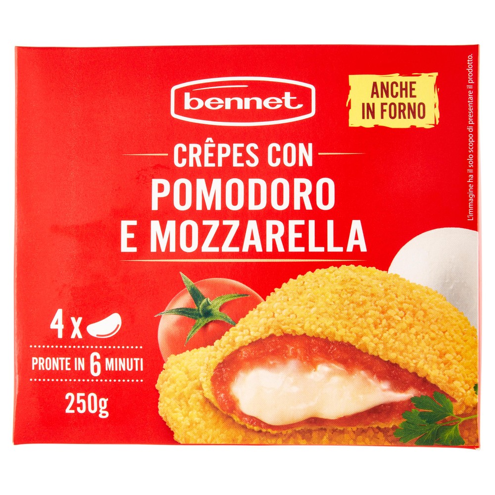 Crepes Mozzarella Pomodoro Bennet