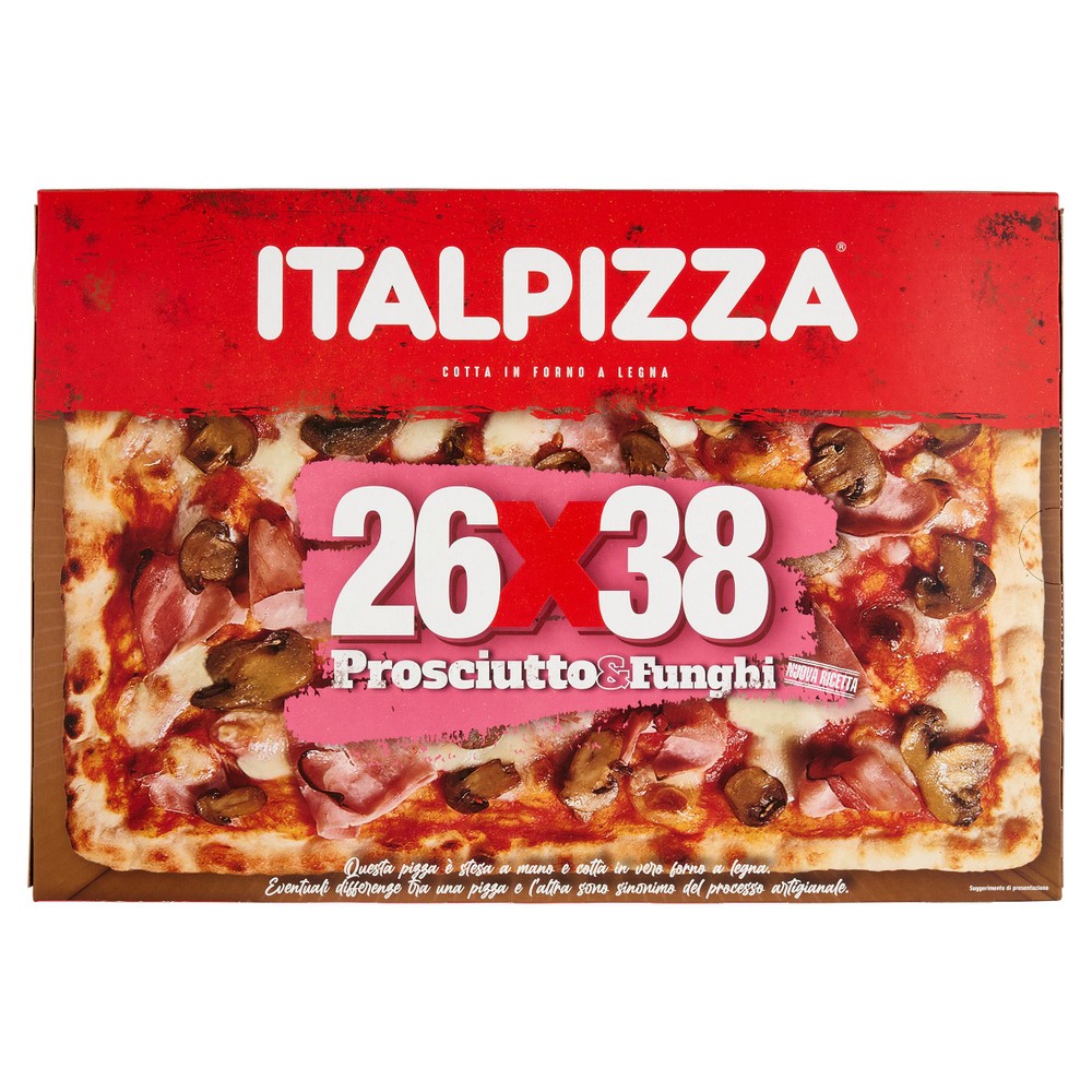 Pizza Prosciutto E Funghi 26x38 Italpizza - Foto 1
