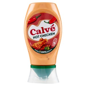 Salsa Piccante Hot Chicken Con Pepe Di Cayenna Senza Glutine Calve' - Foto 1