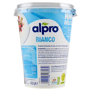 Yogurt Bianco, A Base Di Soia, Basso In Grassi, No Lattosio Alpro - Foto 3