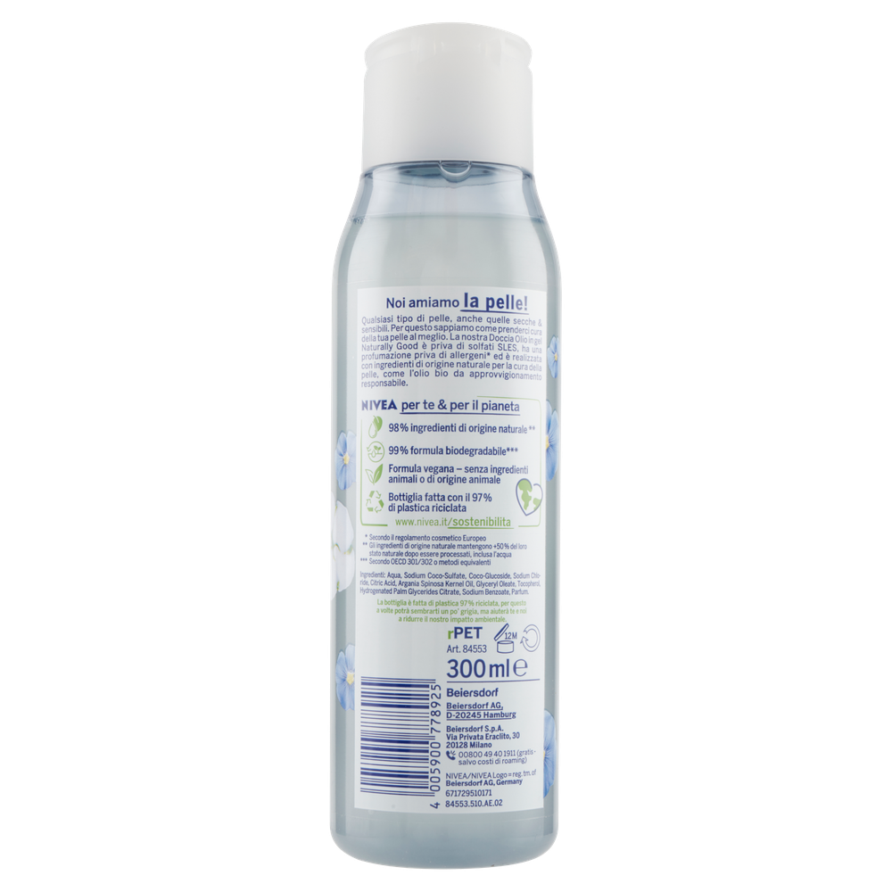 Doccia Olio In Gel Naturally Good Cotone Nivea