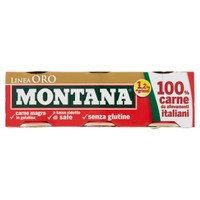 Carne In Scatola Montana Oro 3 Da Gr.90