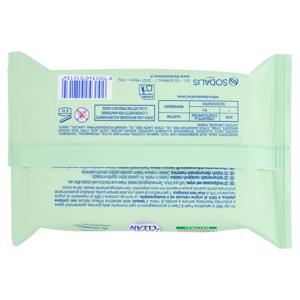 Salviettine Multiuso Natural Fresh & Clean - Foto 3