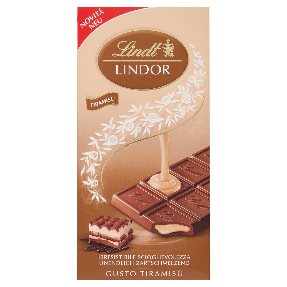 Tavoletta Di Cioccolato Al Tiramisu' Lindor - Foto 1