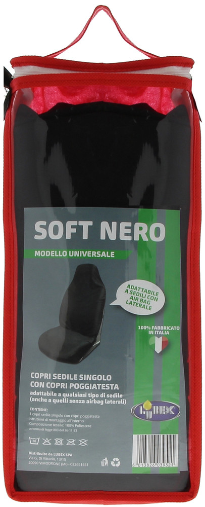 1 Coprisedile Per Auto Soft Nero - Foto 3