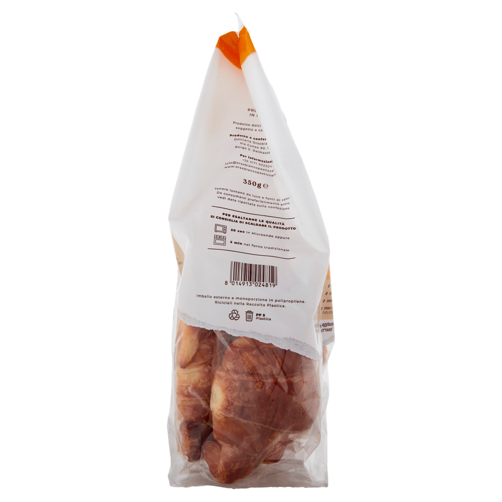 Croissant All'albicocca 72 Ore Di Lievitazione 6x58g Orsobianco - Foto 2