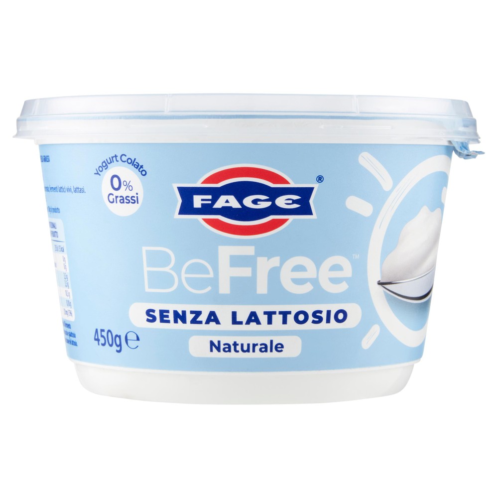 Befree 0% Yogurt Bianco Senza Lattosio Fage