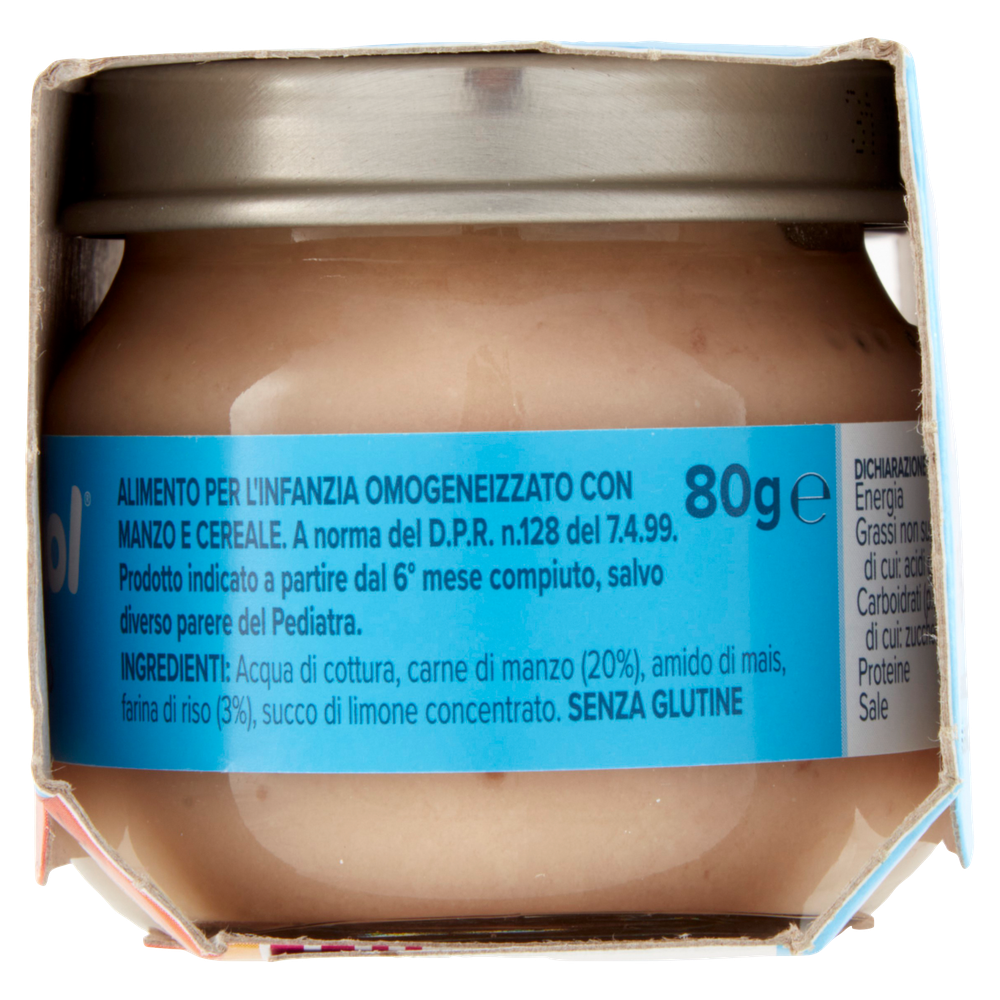 Omogeneizzato Manzo 2x80g Nipiol - Foto 2