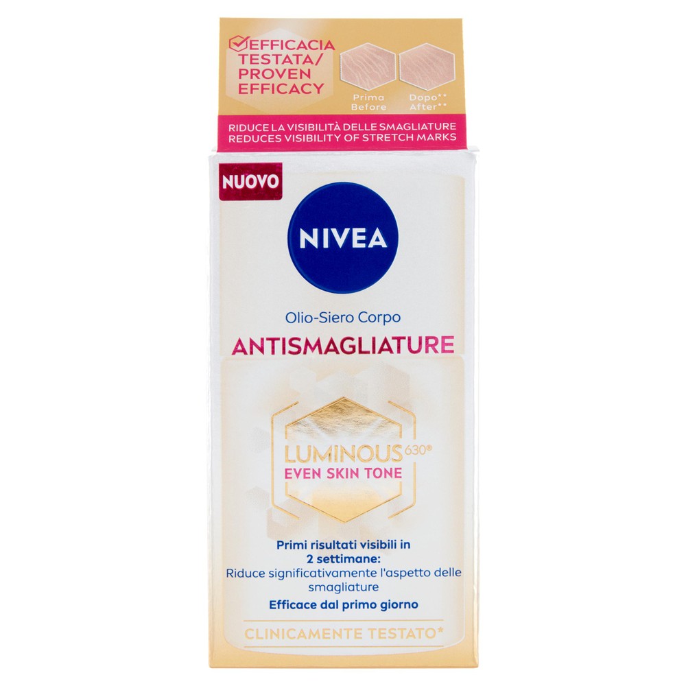 Olio Siero Corpo Luminous Antismagliature Nivea - Foto 1