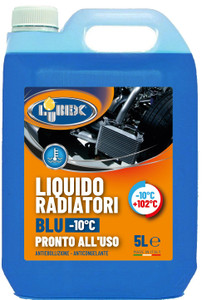 Liquido Per Radiatori Blu -10° In Tanica Da L 5 Lubex