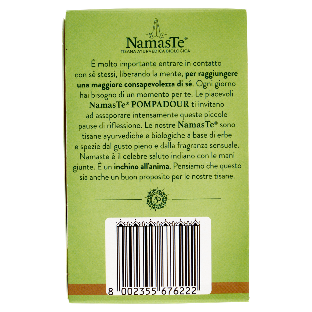 Tisana Ayurvedica Biologica Felice Armonia In Bustine 15x2g Pompadour - Foto 2