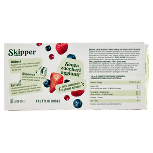 Skipper Frutti Di Bosco Senza Zuccheri Aggiunti Zuegg - Foto 3