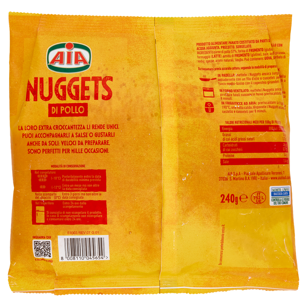 Nuggets Di Pollo Surgelati Aia - Foto 3