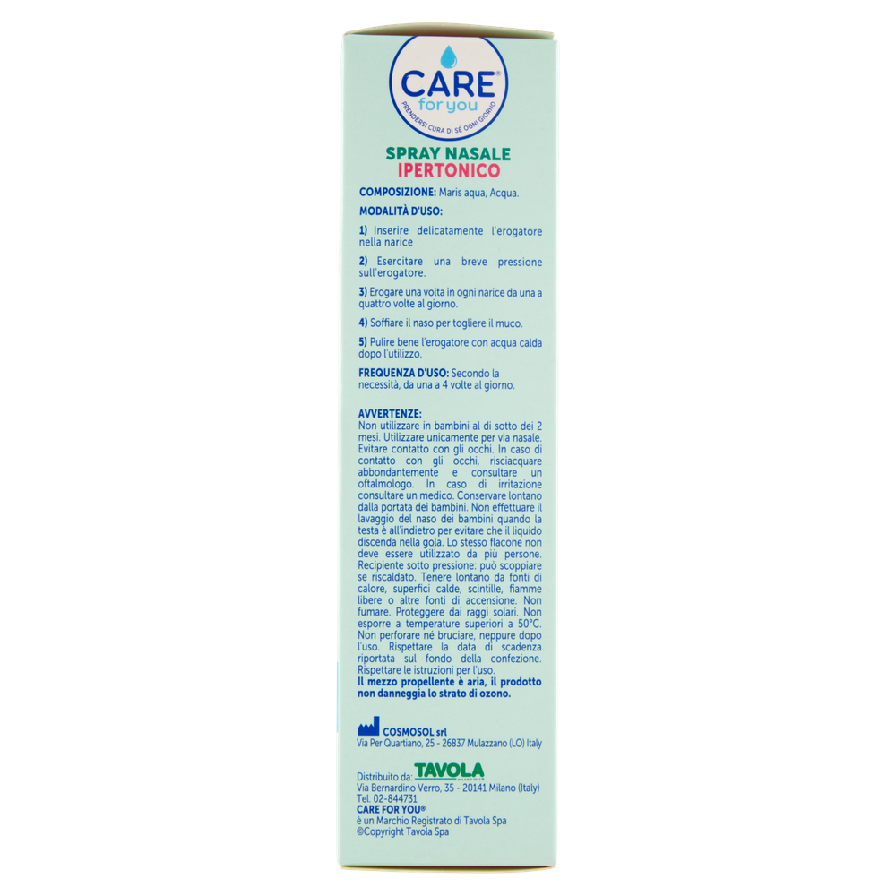 Spray Nasale Ipertonico Care For You - Foto 2
